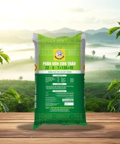 mặt sau NPK Con Trâu HUMIC 22-5-7+13S+TE